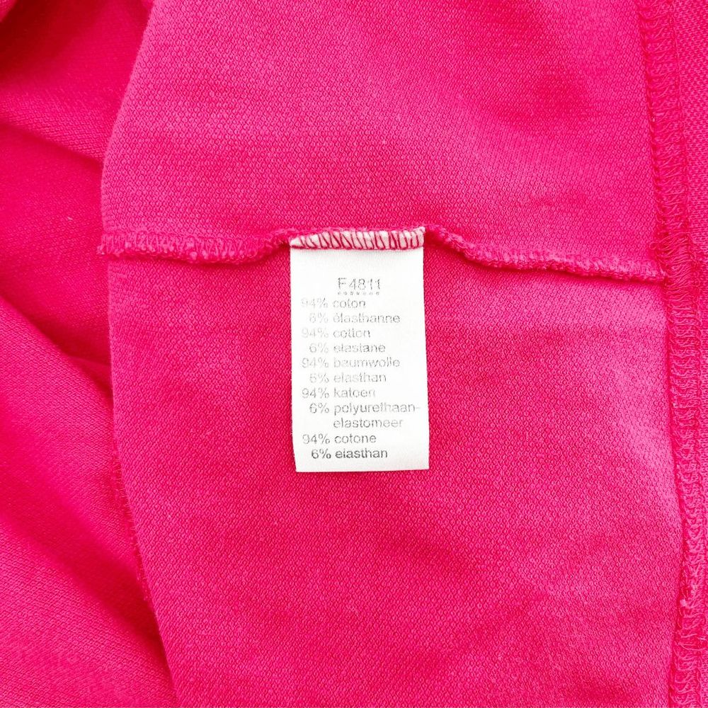 Lacoste Pink Halter Polo Mini Dress Women's Size 38 / M Mini Sleeveless Backless - Picture 5 of 5